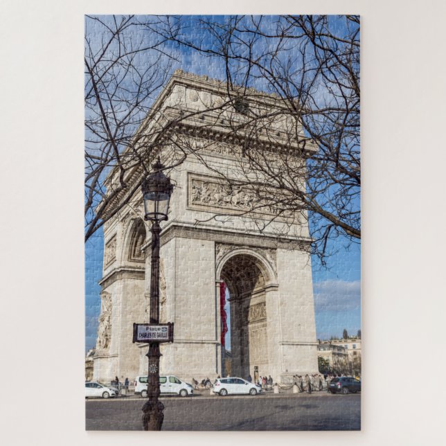 Puzzle Arc de Triomphe à Paris, France (Vertical)