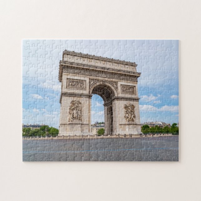 Puzzle Arc de Triomphe in Paris, France (Horizontal)