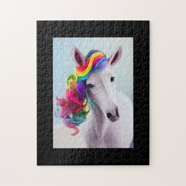Puzzle arc-en-ciel Cheval Jigsaw Puzzle (Vertical)