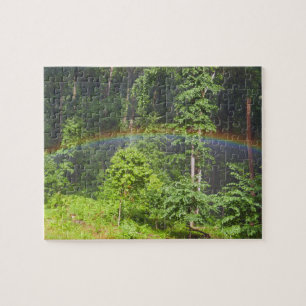 Puzzle Arc-en-ciel dans la forêt