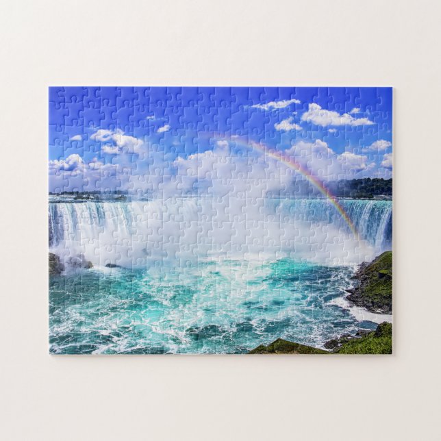 Puzzle Arc-en-ciel des chutes du Niagara (Horizontal)