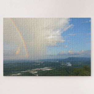 Puzzle Arc en ciel sur Chattanooga, Tennessee - 20x30 pou