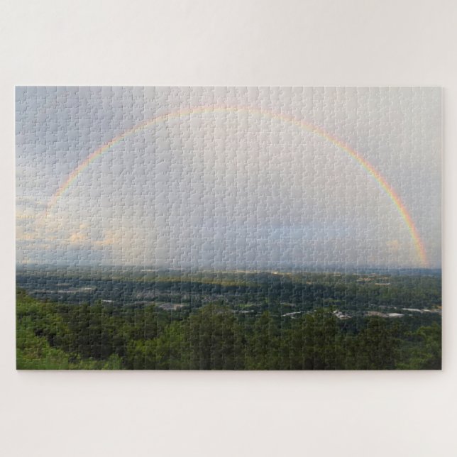 Puzzle Arc en ciel sur la vallée du Tennessee - Chattanoo (Horizontal)