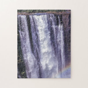 Puzzle Arc-en-ciel sur les chutes Victoria - Zimbabwe, Af