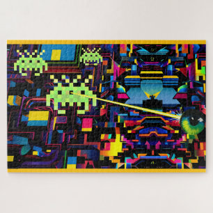 Puzzle Arcade Death Machine on Patrol - Ken Gage Art