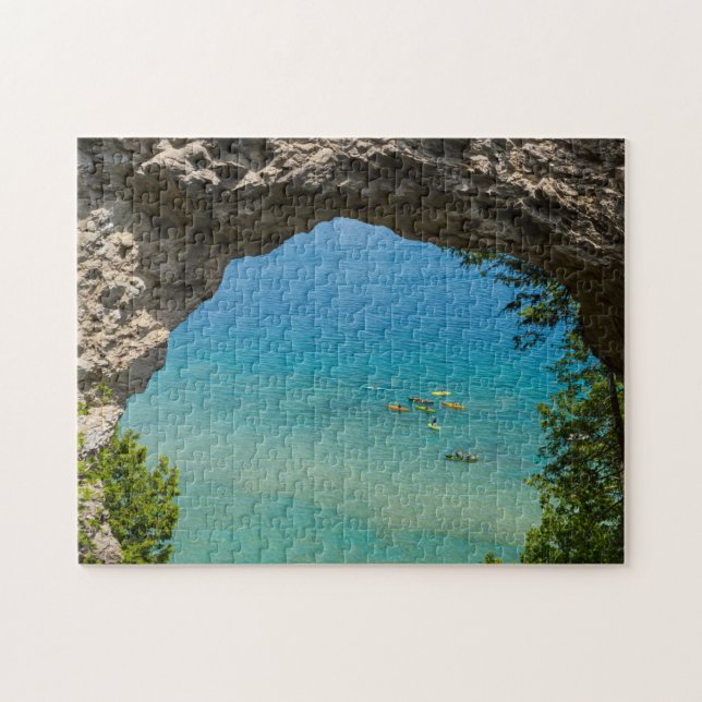 Puzzle Arch Rock Canoë (Horizontal)