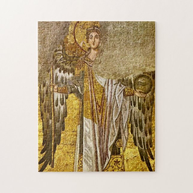 Puzzle Archange Gabriel Icône de mosaïque byzantine (Vertical)