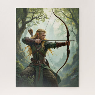 Puzzle Archer elfe du royaume des bois