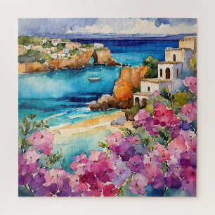 Puzzle "Arches Au Bord De La Mer"