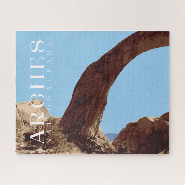 Puzzle Arches Jigsaw Puzzle, Parc National (Horizontal)
