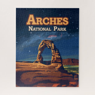 Puzzle Arches Parc National Utah Delicate Arch Moab