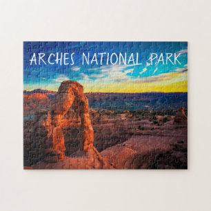 Puzzle Arches Parc National Utah Souvenir Voyage