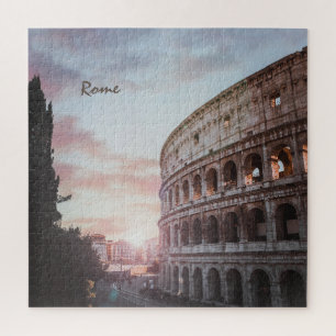 Puzzle Architecture antique Rome coucher de soleil ville