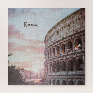 Puzzle Architecture antique Rome coucher de soleil ville