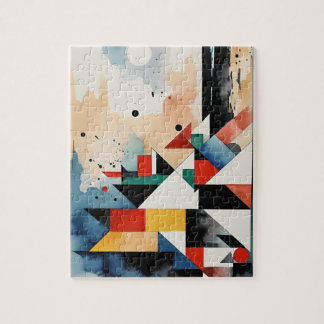 Puzzle Architecture côtière cubiste