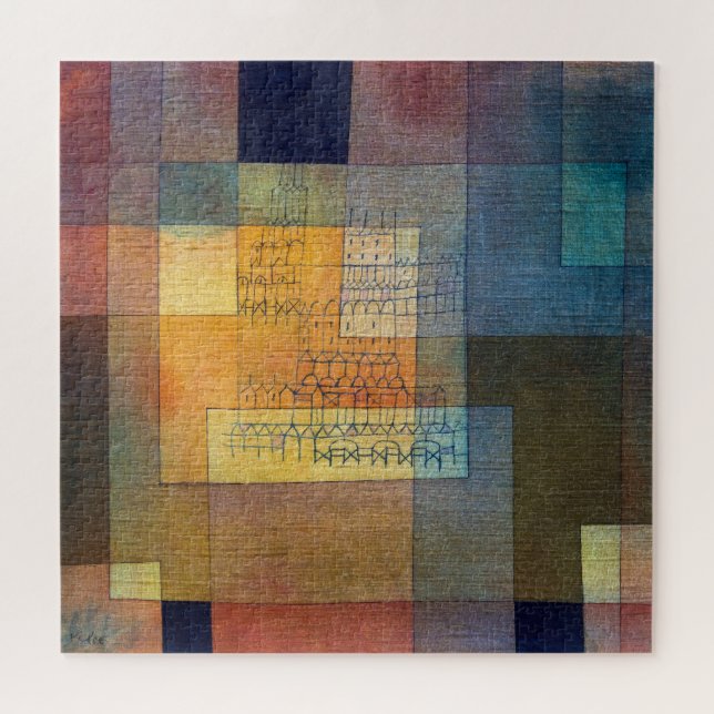 Puzzle Architecture polyphonique | Paul Klee | (Horizontal)