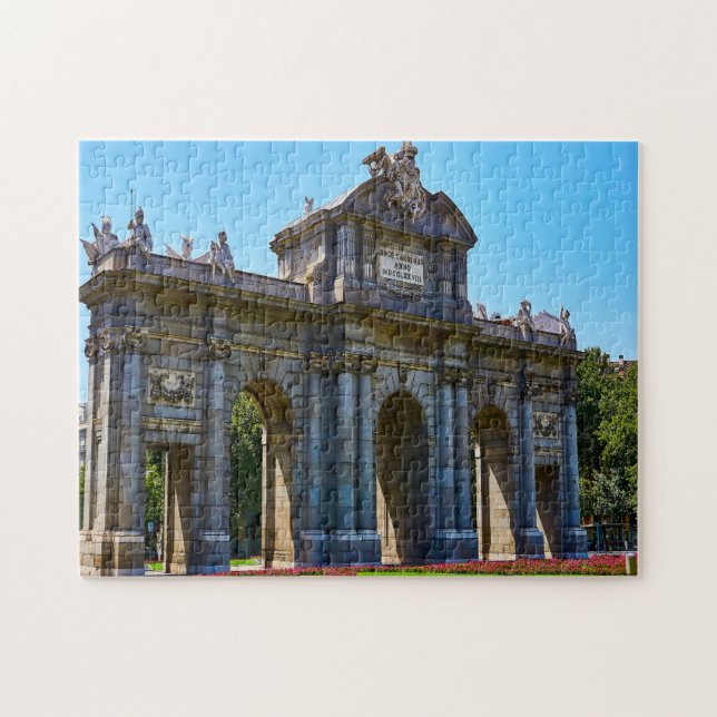 Puzzle Arco de Triunfo de Madrid. (Horizontal)