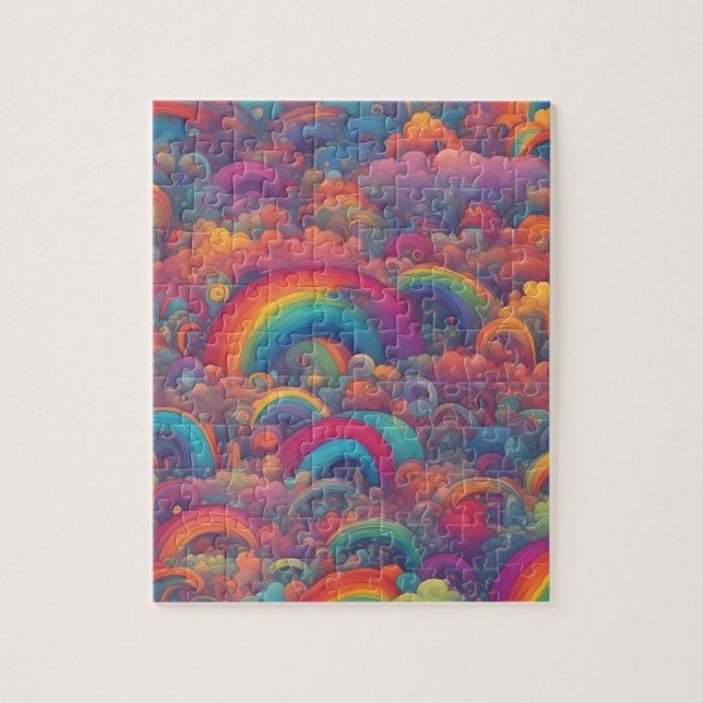 Puzzle Arcs-en-ciel (Vertical)