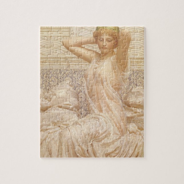 Puzzle Argent par Albert Joseph Moore, Art fin victorien (Vertical)