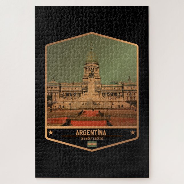 Puzzle Argentine (Vertical)