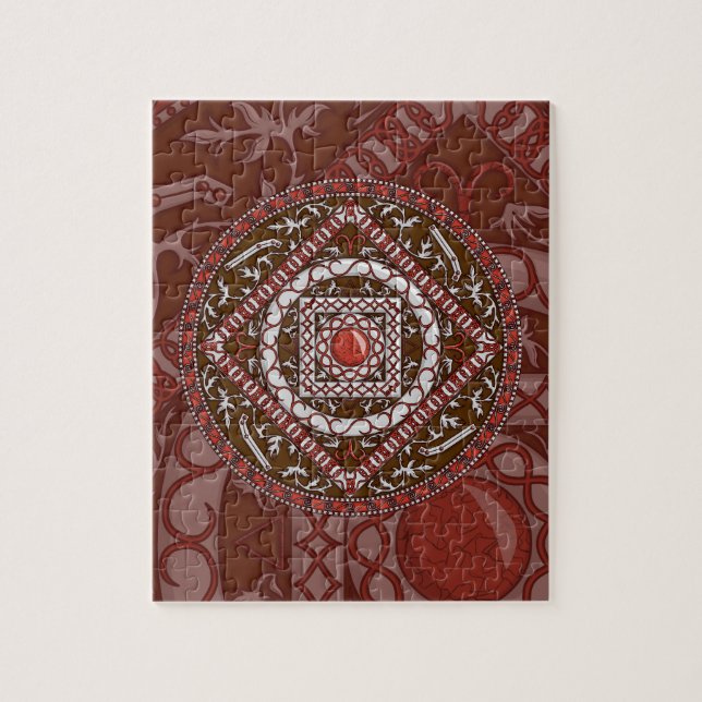 Puzzle Aries Mandala (Vertical)