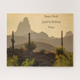 Puzzle Arizona Pittoresque View Mountains Weaver's Needle