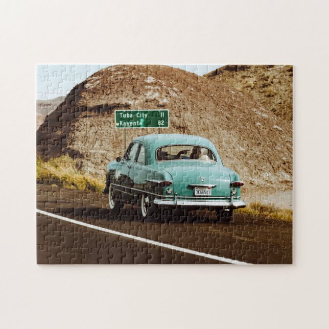 Puzzle Arizona Vintage Voiture Voyage (Horizontal)