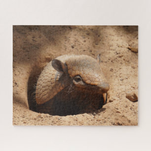 Puzzle Armadillo À Hole Dit Bonjour