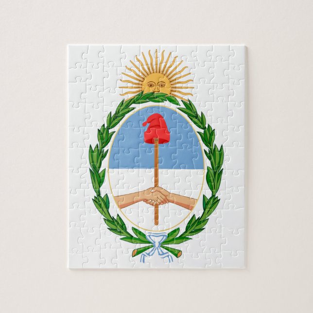 Puzzle Armoiries d'Argentine - Blason d'Argentine (Vertical)
