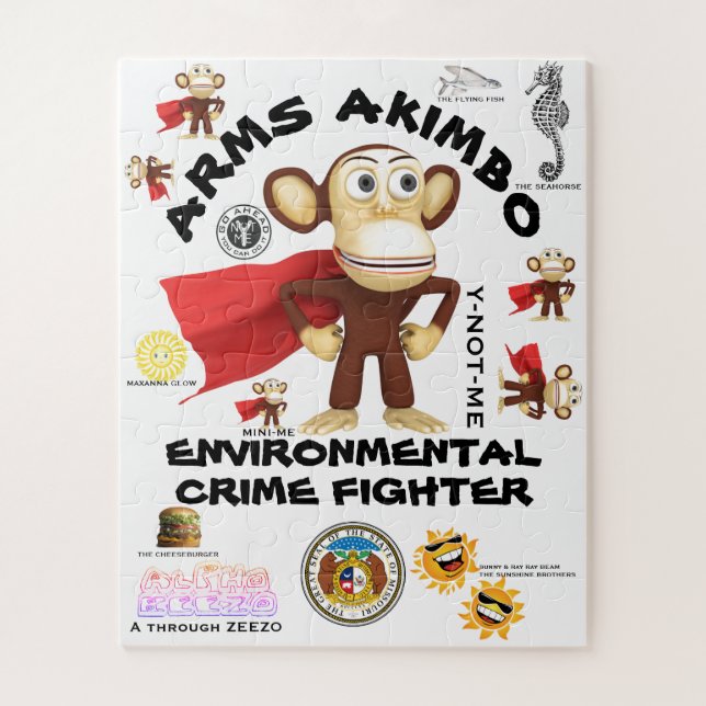 Puzzle ARMSAKIMBO 2 enfants (Vertical)
