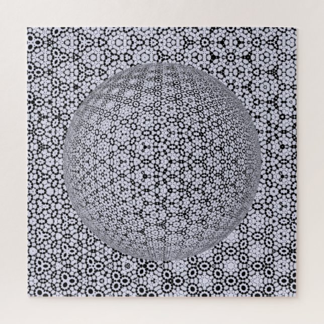 Puzzle arrière - plan abstrait avec sphère (Vertical)