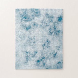 Puzzle Arrière - plan de texture bleu marbre