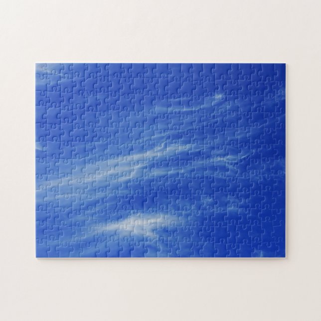 Puzzle Arrière - plan du ciel bleu. (Horizontal)