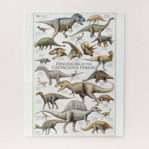 Puzzle Arrière - plan du graphique Dinosaur