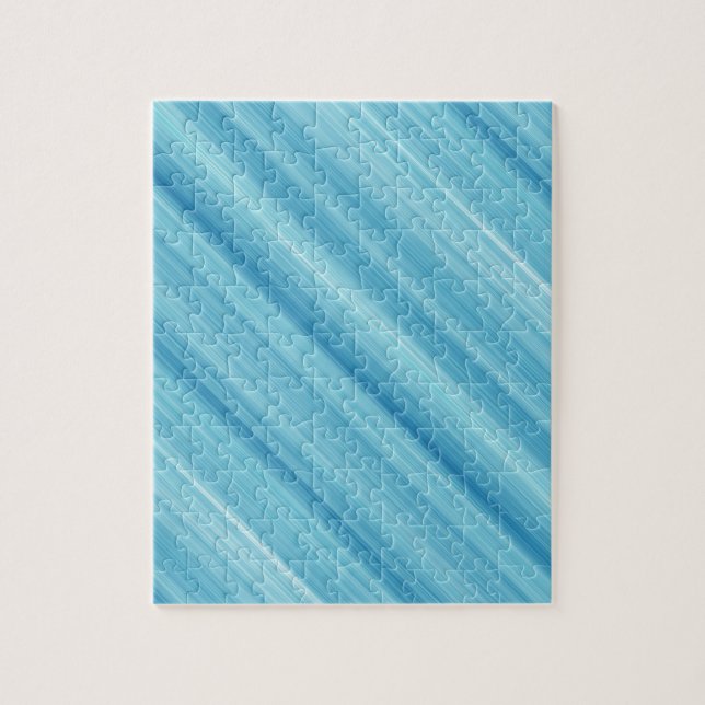 Puzzle Arrière - plan en métal bleu (Vertical)