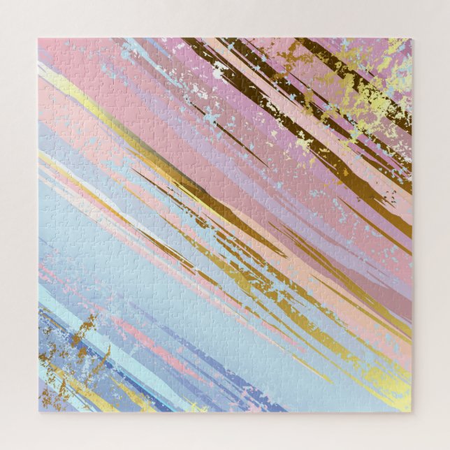 Puzzle Arrière - plan rose texturé (Vertical)