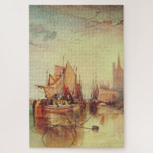 Puzzle Arrivée d'un bateau paquet par Joseph Turner