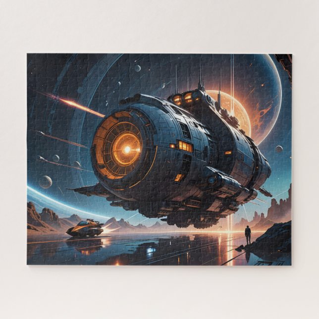 Puzzle Arrivée pour un atterrissage (Horizontal)