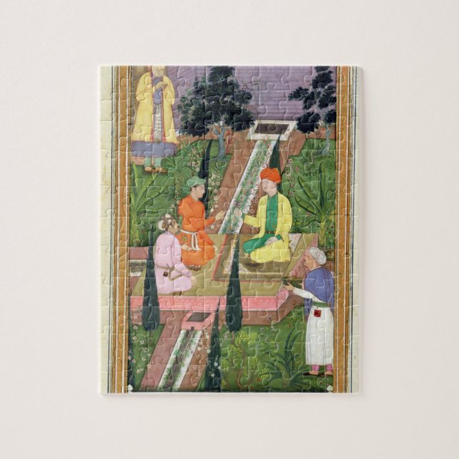 Puzzle Arrosez les jardins, de l'album de Clive (gouache (Vertical)