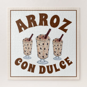 Puzzle Arroz con Dulce Pudding Portoricain de riz à la no