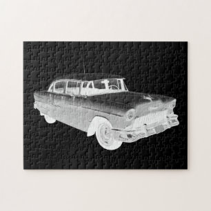 Puzzle Art 1955 classique de voiture de Bel Air de