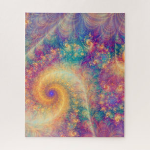 Puzzle Art abstrait de vortex fractal de fantaisie fantai