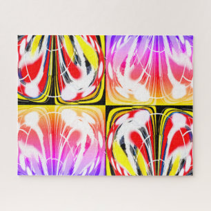 Puzzle Art abstrait de voyage dans le temps et l'espace