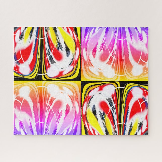 Puzzle Art abstrait de voyage dans le temps et l'espace (Horizontal)