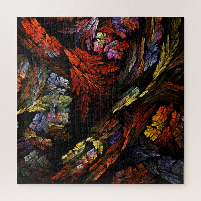 Puzzle Art abstrait d'harmonie des couleurs (Vertical)