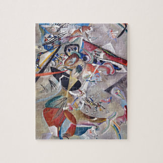 Puzzle Art Abstrait moderne en Gris Kandinsky