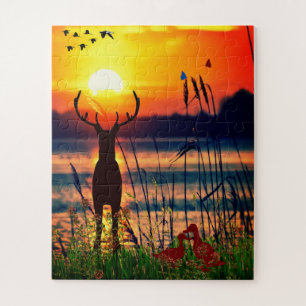 Puzzle Art Abstrait Nature 16"x 20", 56 pièce