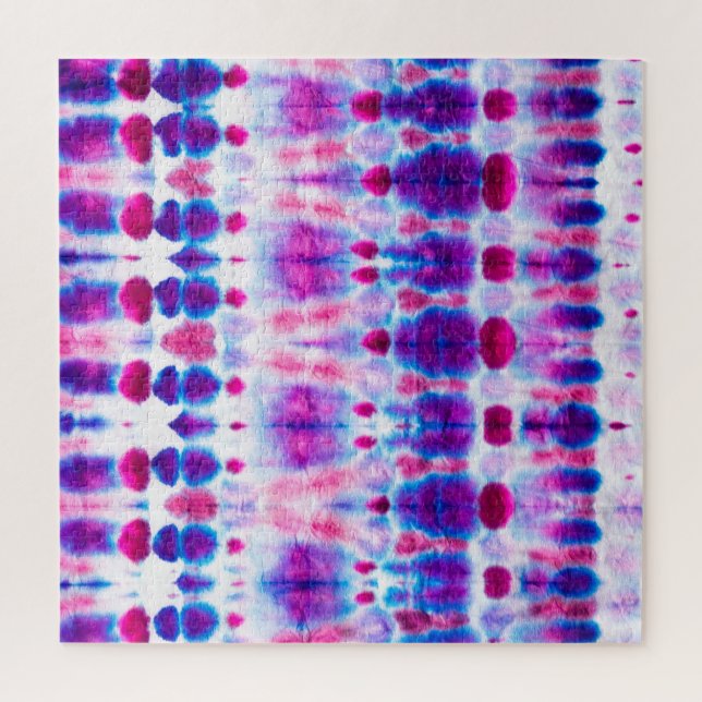 Puzzle Art Abstrait rouge vif jaune (Vertical)