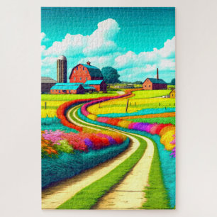 Puzzle Art agricole