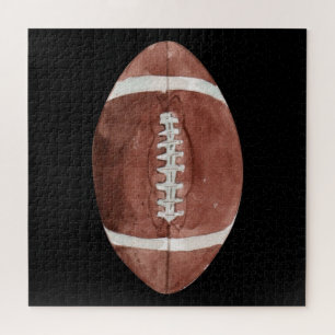 Puzzle Art aquarelle de football américain vintage